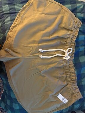 Old Navy Khaki Drawstring Shorts